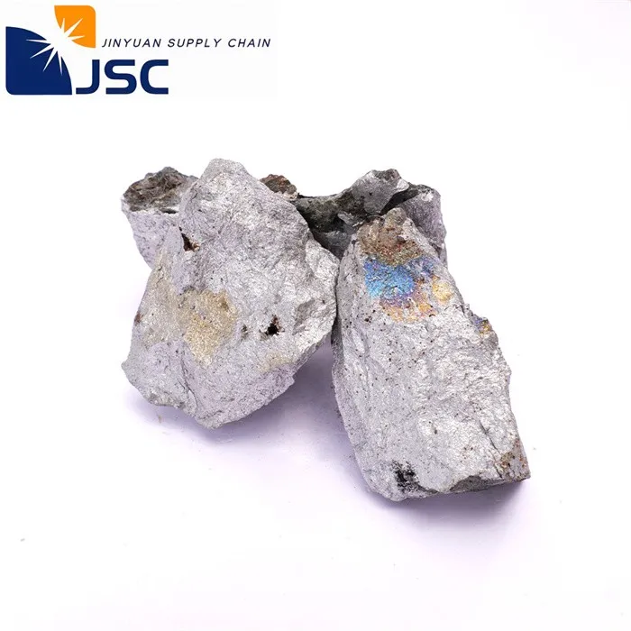 Blok van ferrochroom met hoog koolstofgehalte