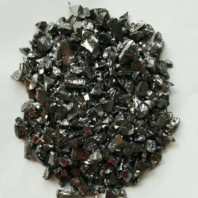 Siliciummetalen korrels